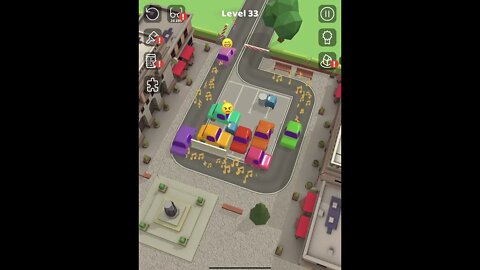 Parking Jam 3D-Level 33