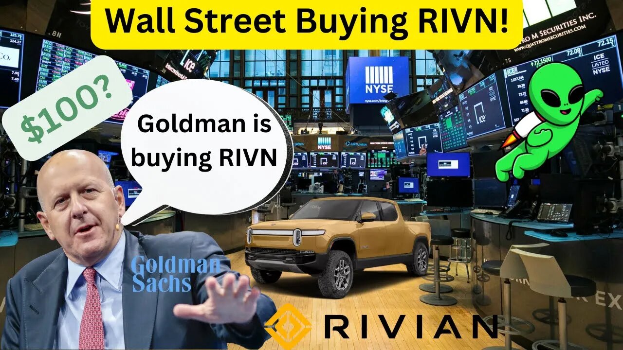 Wallstreet buying Rivian, MASSIVE upside for $RIVN