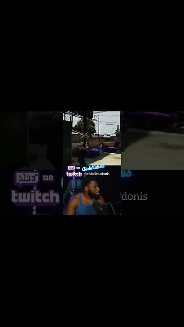 Chiseled Adonis Tries GTA 5 for the first time @ChiseledAdonisGaming