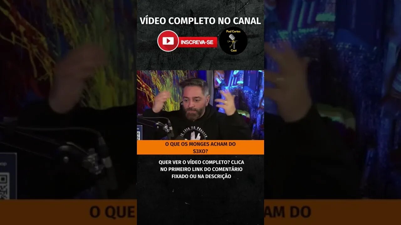 O QUE OS MONGES ACHAM DO S3XO? #shorts #rogeriovilela #sexo #monjacoen #monge #budismo