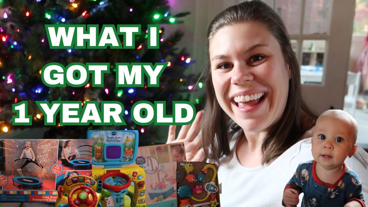 1 YEAR OLD BIRTHDAY & CHRISTMAS GIFT IDEAS