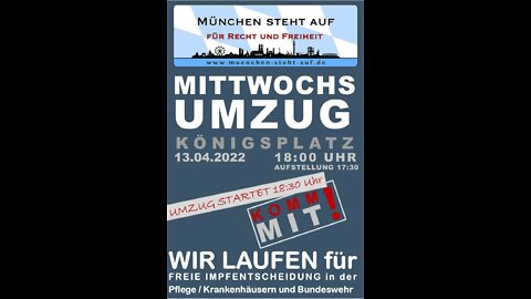 13.04.22 Mittwochsumzug München