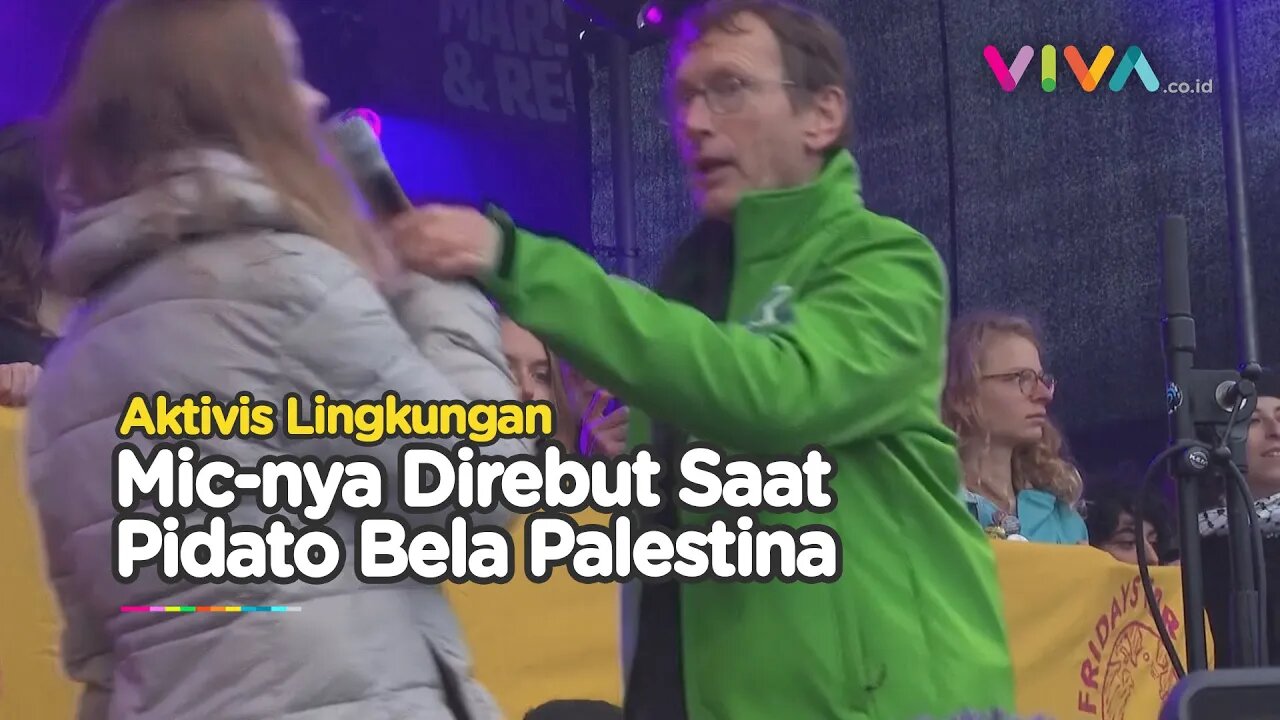 Mic Aktivis Greta Thunberg Dirampas saat Bicara Soal Palestina
