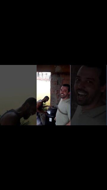 Eu, Leo e finado Hélber churrasco dia 08/10/2018