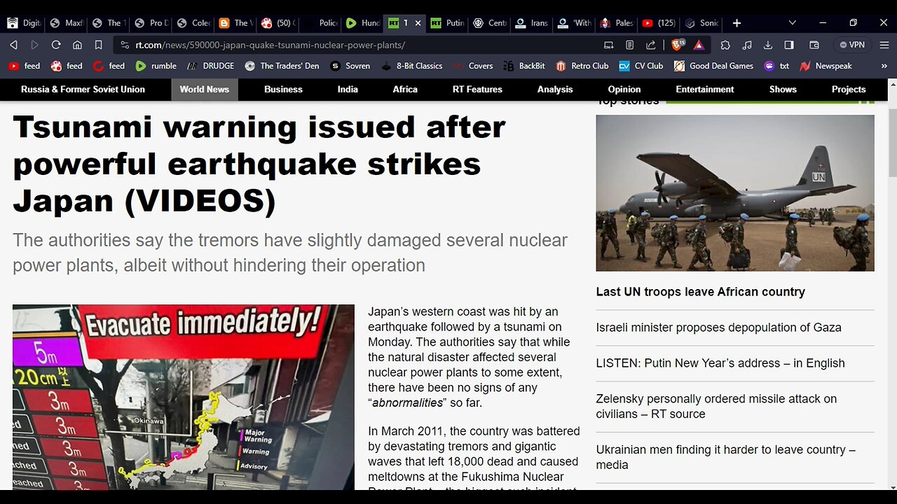 2024 Begins with Tsunami Warning