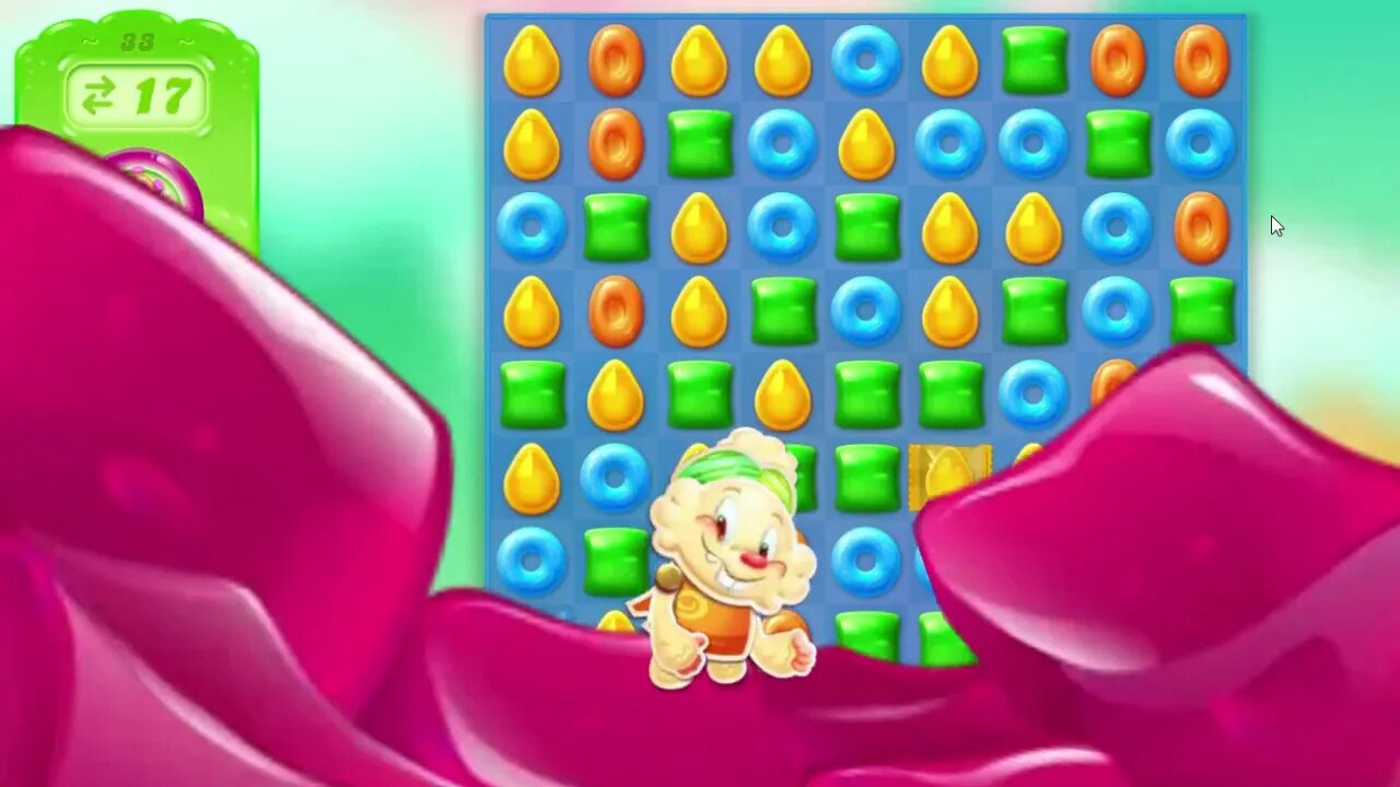 Candy Crush Jelly Saga Level 33