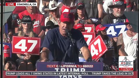 Dennis Quaid Made A Perfect Speech Supporting Trump At Coachella Rally - 'Time To Pick A Side'