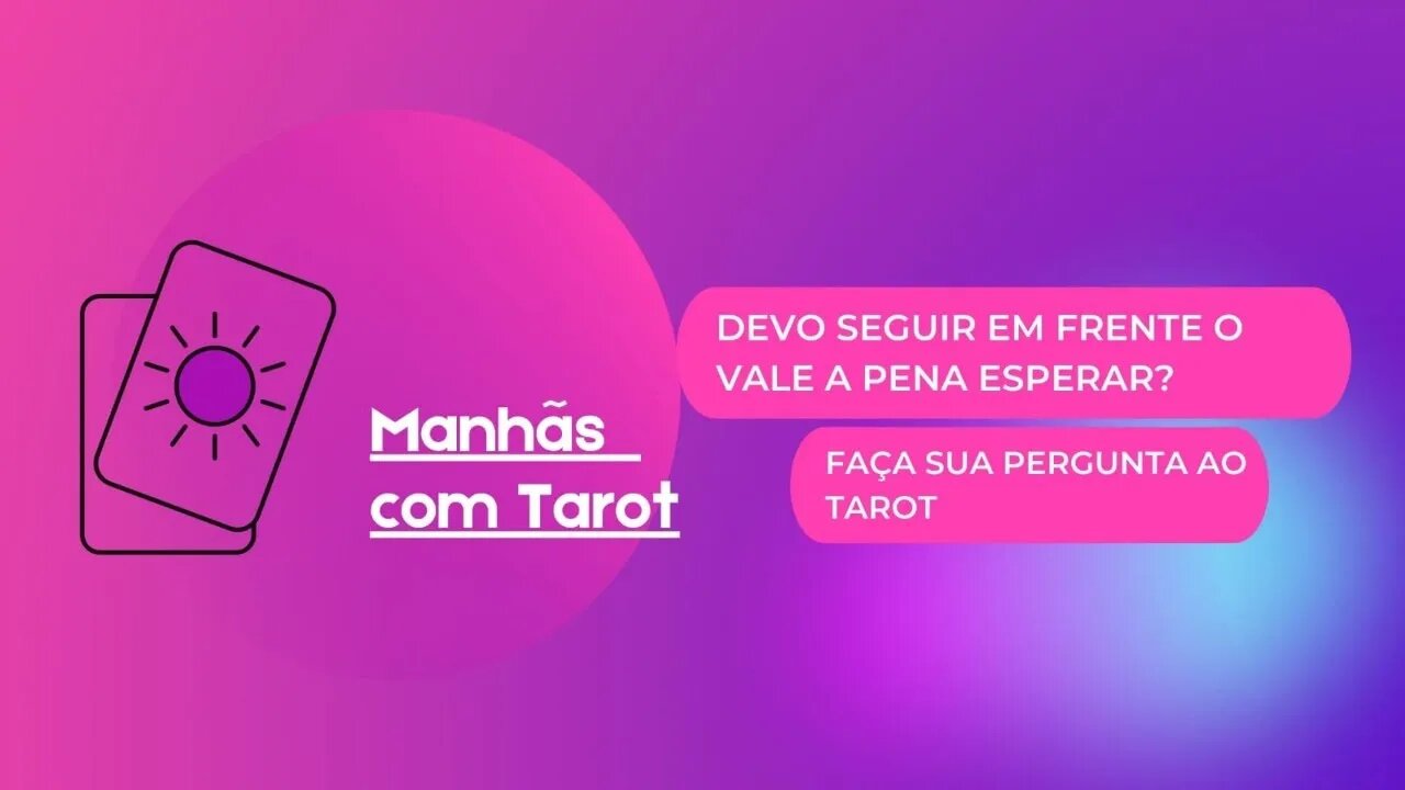 Devo seguir em frente ou vale a pena esperar?