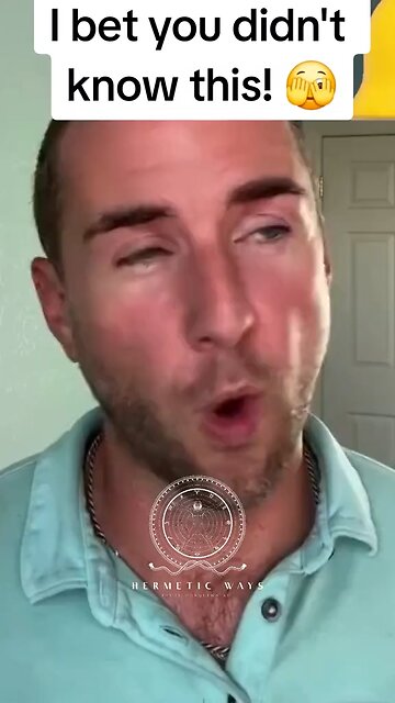 I Bet you didn't know this!! 😱🤯 Follow: BioHacking
