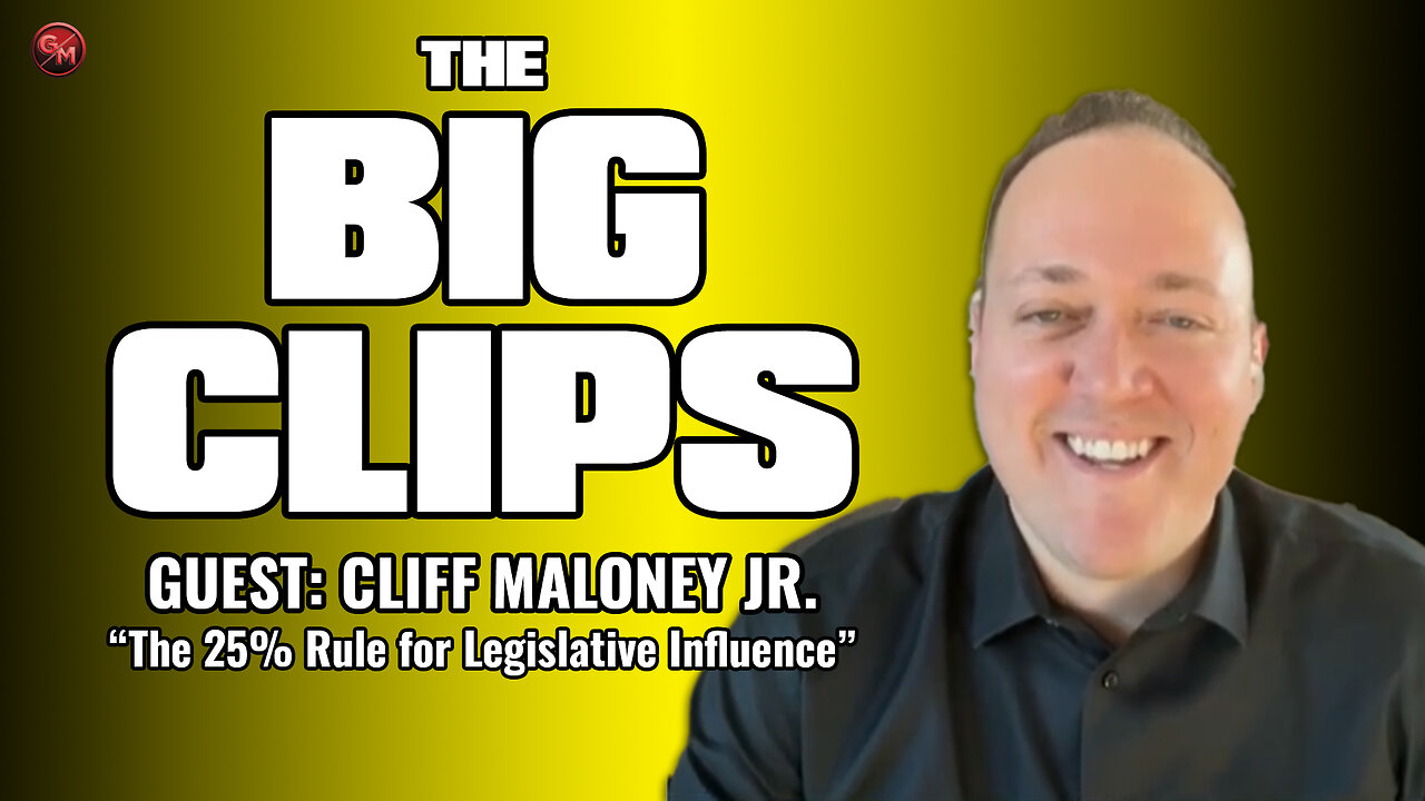 Cliff Maloney Jr: The 25% Equation for Political Influence