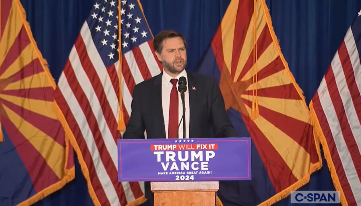 JD Vance Holds Rally in Scottsdale, Arizona