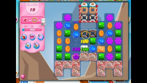 Candy Crush Level 3708 Talkthrough, 22 Moves 0 Boosters