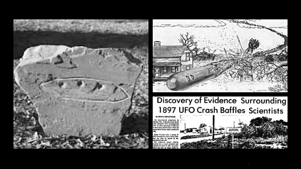 The 1897 UFO crash in Aurora, Texas ~ "Martian pilot" was buried at the local cemetery