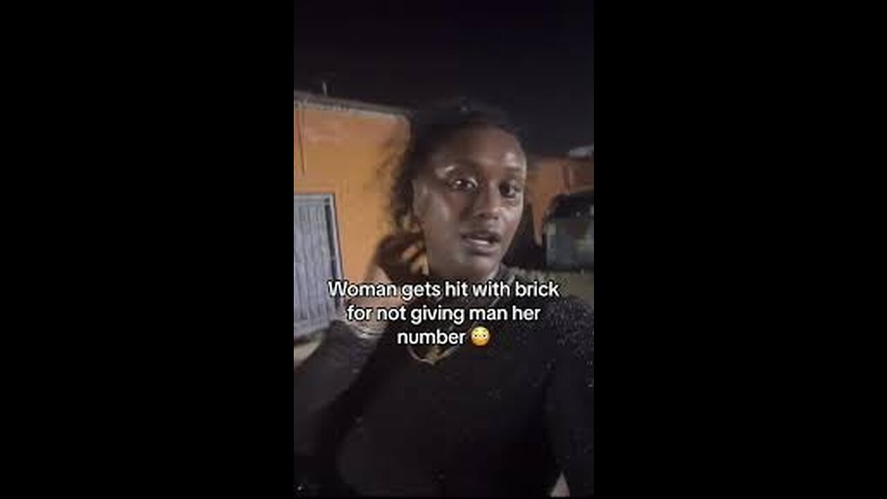 The lady hit with a brick story was a hoax here's why