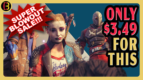 Huge Sale for SUICIDE SQUAD: KILL THE JUSTICE LEAGUE | Rocksteady Gives Away Woke Game