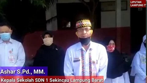 SDN 1 Sekincau Lampung Barat Mulai Belajar Mengajar Tatap Muka dengan Terapkan Protokol Kesehatan