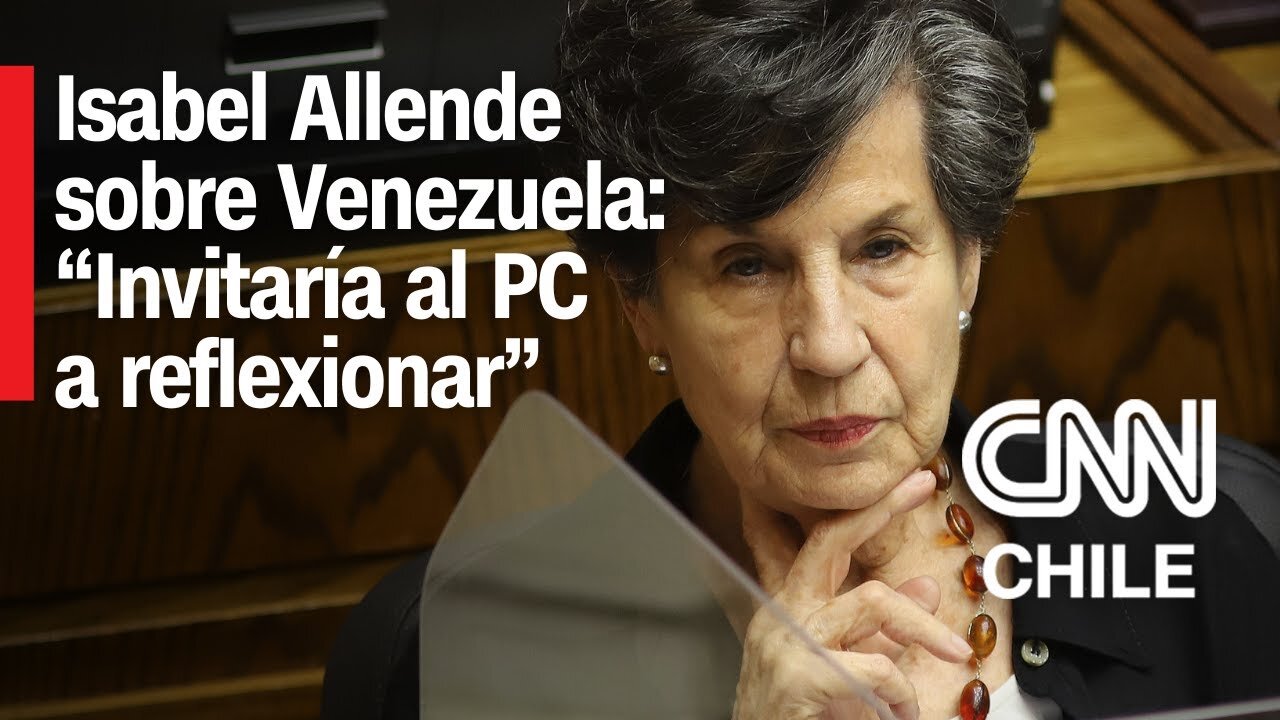 Crece tensión por postura del PC: Oficialismo respalda dichos de la senadora Allende sobre Venezuela