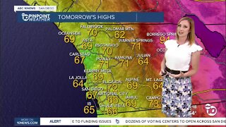 ABC 10News Pinpoint Weather with Meteorologist Leah Pezzetti