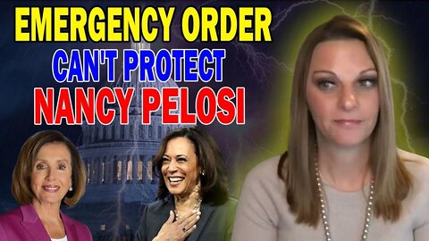 JULIE GREEN SHOCKING MESSAGE - [PELOSI, KAMALA HARRI] EMERGENCY ORDER CAN'T PROTECT YOU