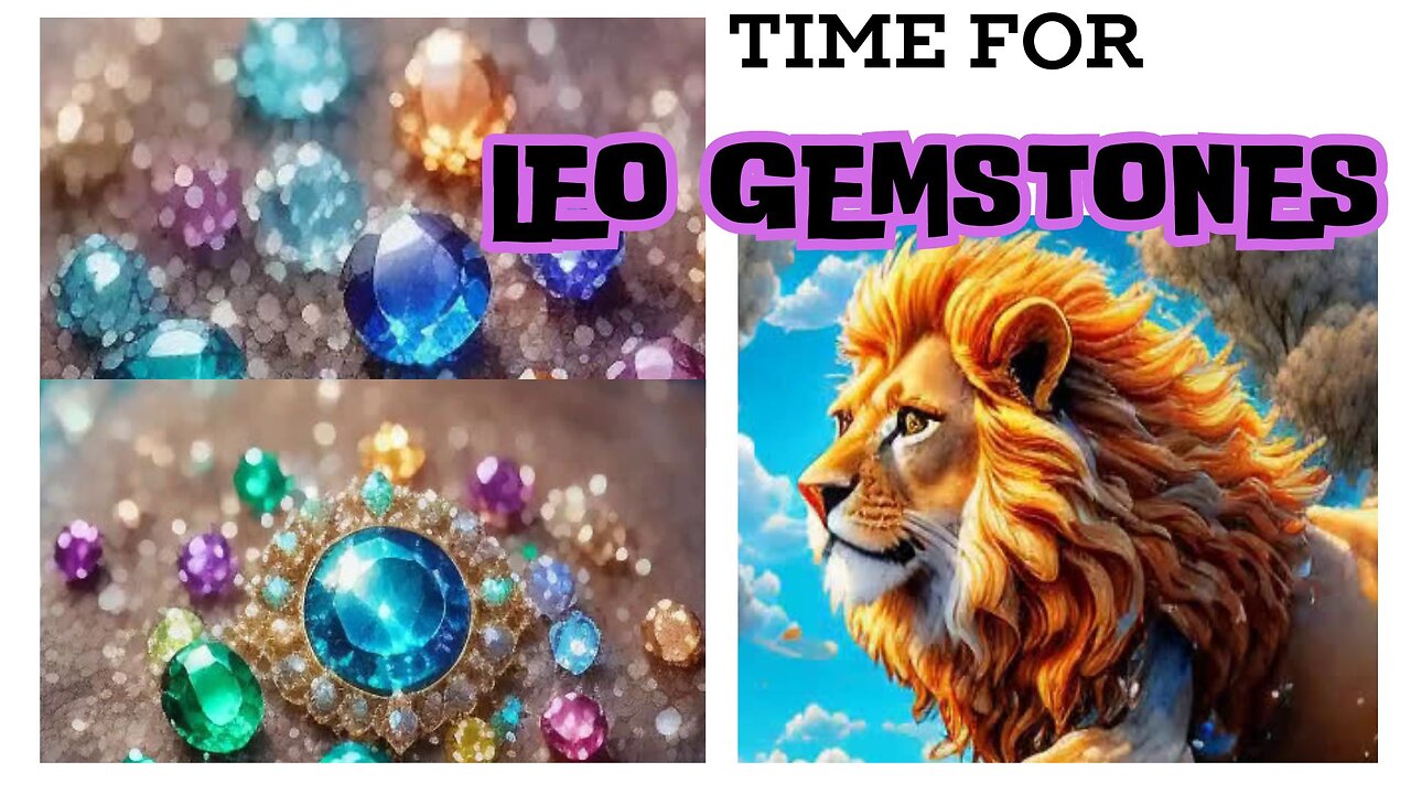 ♌️ Unlocking Leo's Power With The Best Gemstones for Leo's Prosperity #Leo #Leogemstones #gems ♌️