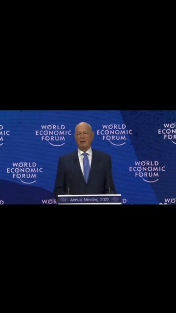 WEF 2022 Davos - Klaus Schwab