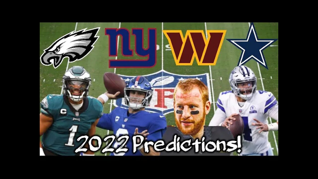 Way too Early Predictions for the 2022 NFL Season | Washington Commanders + NFC East Edition!