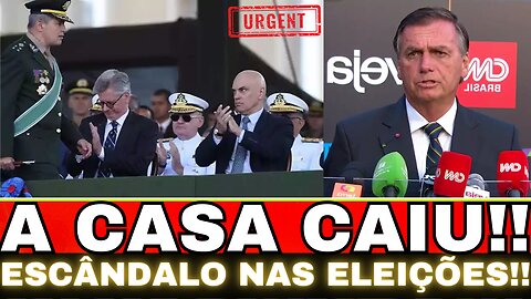 BOMBA!! ESCÂNDALO NAS ELEIÇÕES!! IMPEACHMENT DE MORAES!! A CASA CAIU.....