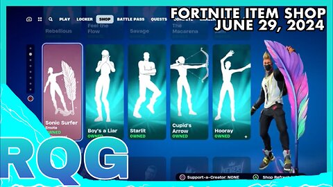 MORE ICON EMOTES ARE BACK! FORTNITE ITEM SHOP (June 29, 2024)