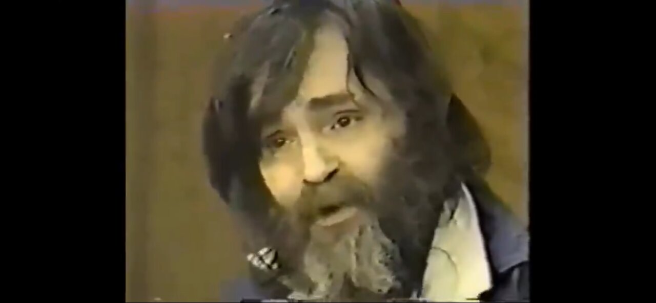 Charles Manson On Jewish Brainwashing ( very very strange genius * )