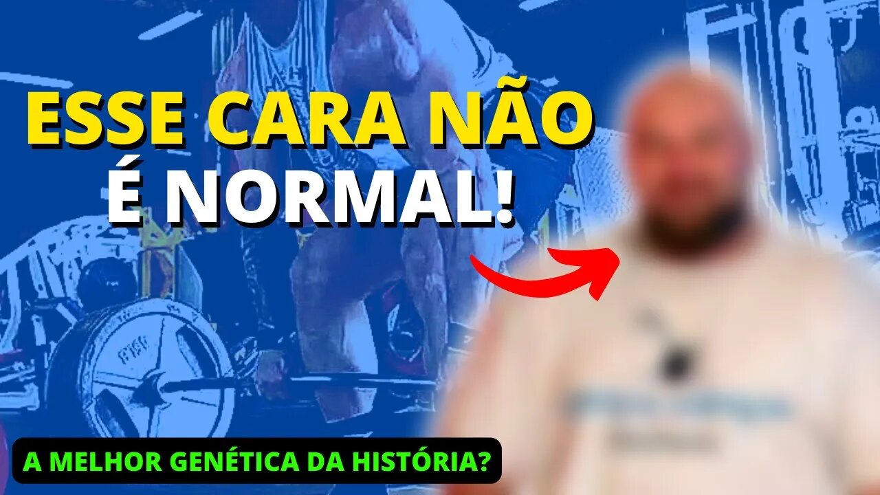 ESSE CARA TALVEZ TENHA A MELHOR GENÉTICA DO MUNDO!