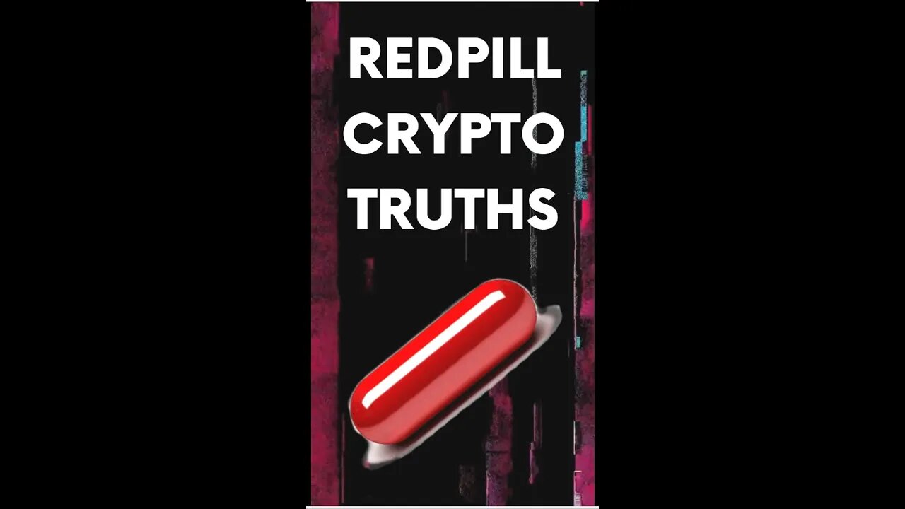 REDPILL ABOUT CRYPTO INVESTING #cryptoinvesting #redpilladvice #altcoinportfolio #cryptonews