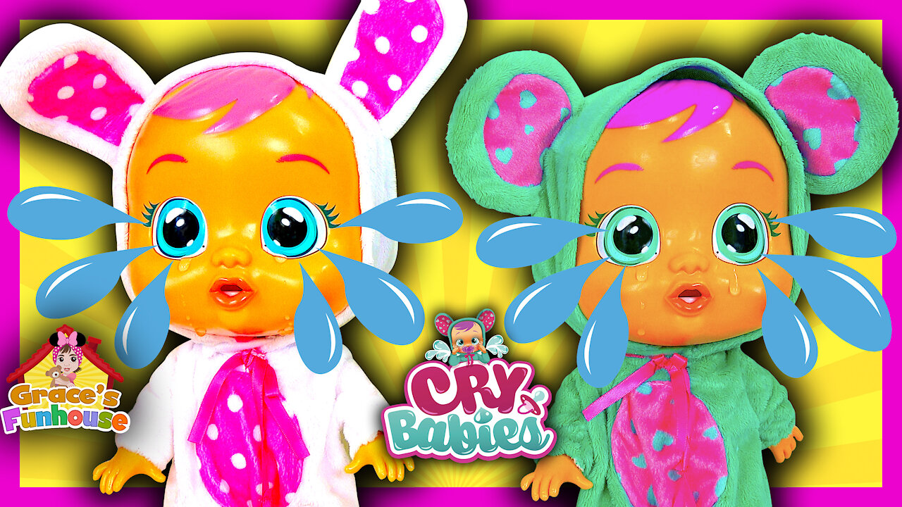 Cry Babies Toys #1, Lala & Coney Cry REAL TEARS