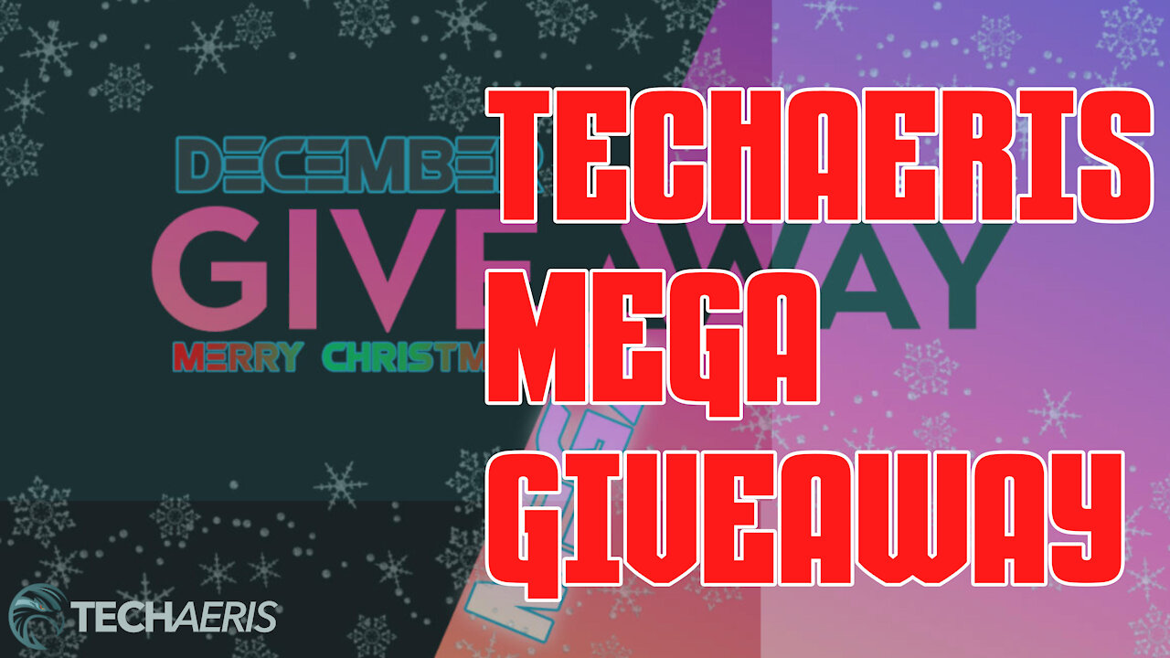 Techaeris December MEGA-Giveaway: Win one of NINE prizes!