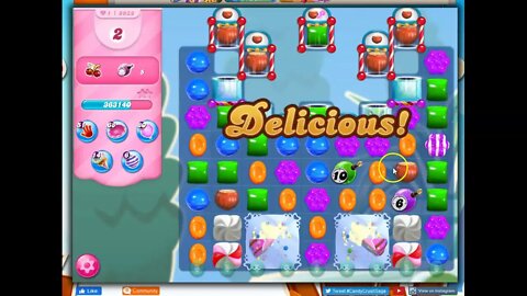 Candy Crush Level 5928 Talkthrough, 23 Moves 0 Boosters