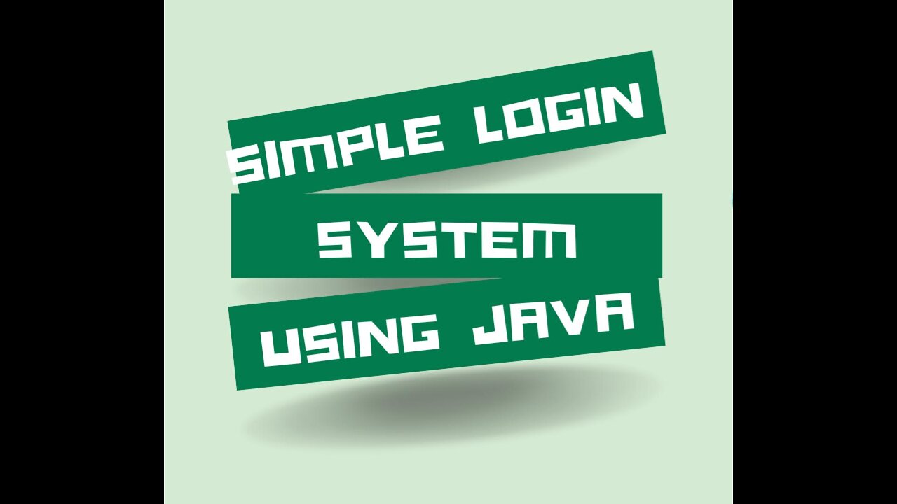 JAVA LOGIN SYSTEM IN VSCODE