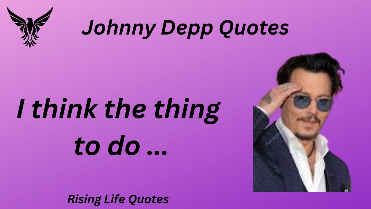 Johnny Depp Quotes