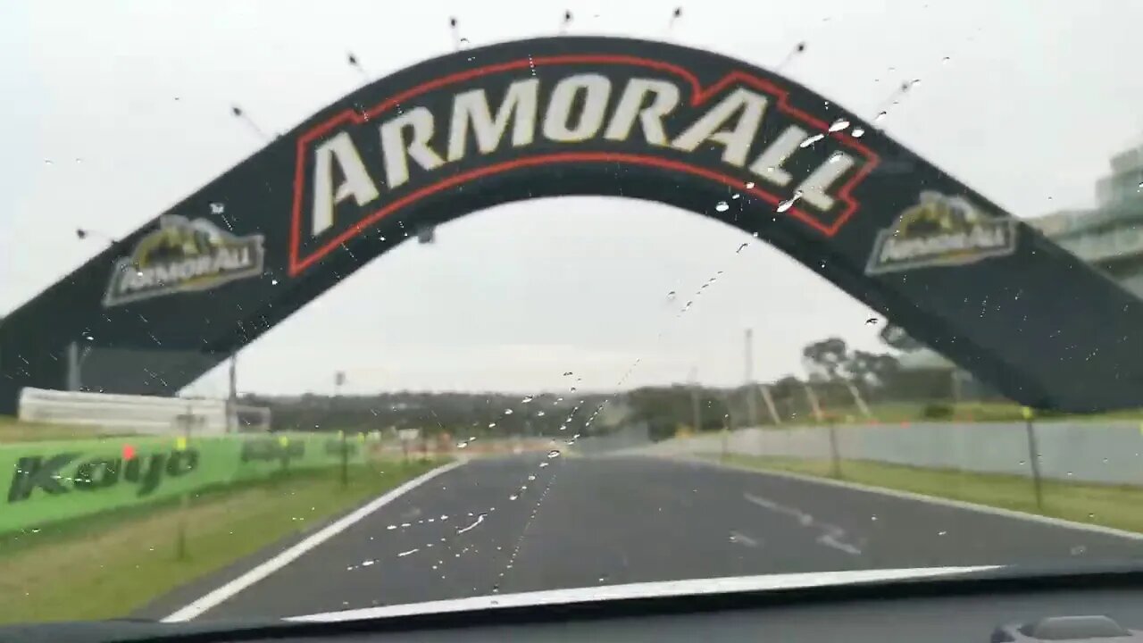 Bathurst 1000 Track at Mount Panorama in a Hyundai IONIQ Electric