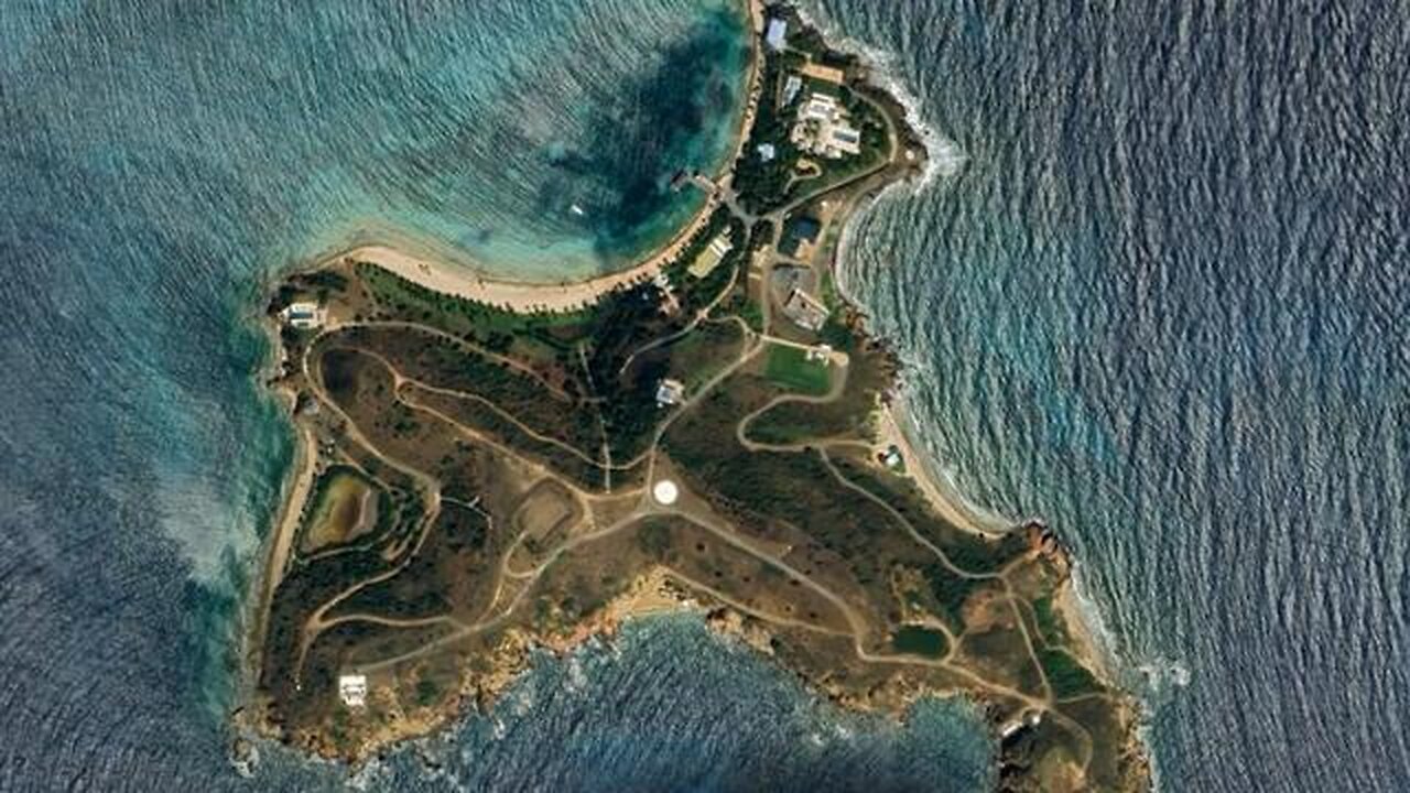 Secret Underground Rooms revealed on Google Maps - Epstein Island