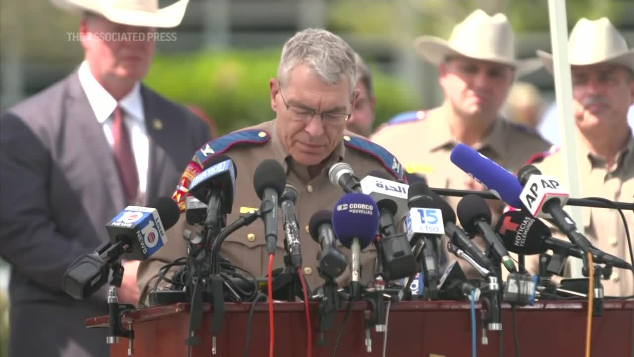 Texas authorities present timeline of shooting