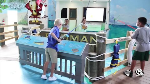 Interactive fishing and boating exhibit opens for children