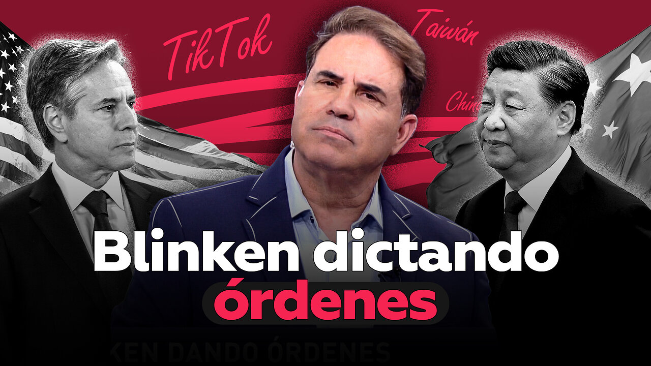 Blinken dictando órdenes