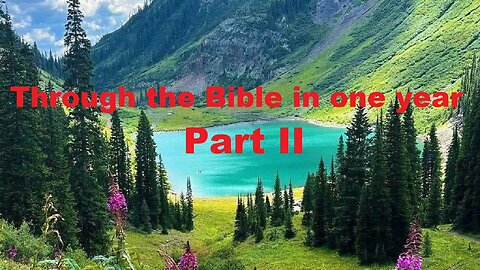 Godsinger: Through the bible in one year Part II, day 173 (June 21)