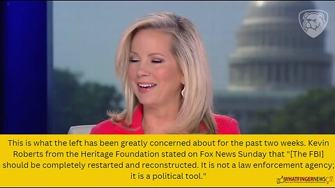 This is what the left has been greatly concerned about for the past two weeks.