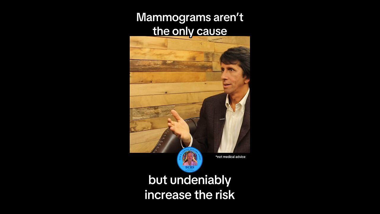 Dr Thomas Lodi explains any amount of excess radiation will increase the risk of all cancers 🥺