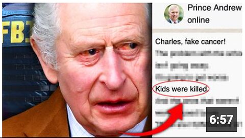 King Charles and Close Friends Raped 'Hundreds of Children' - Explosive New Testimony