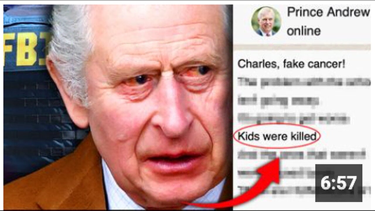 King Charles and Close Friends Raped 'Hundreds of Children' - Explosive New Testimony