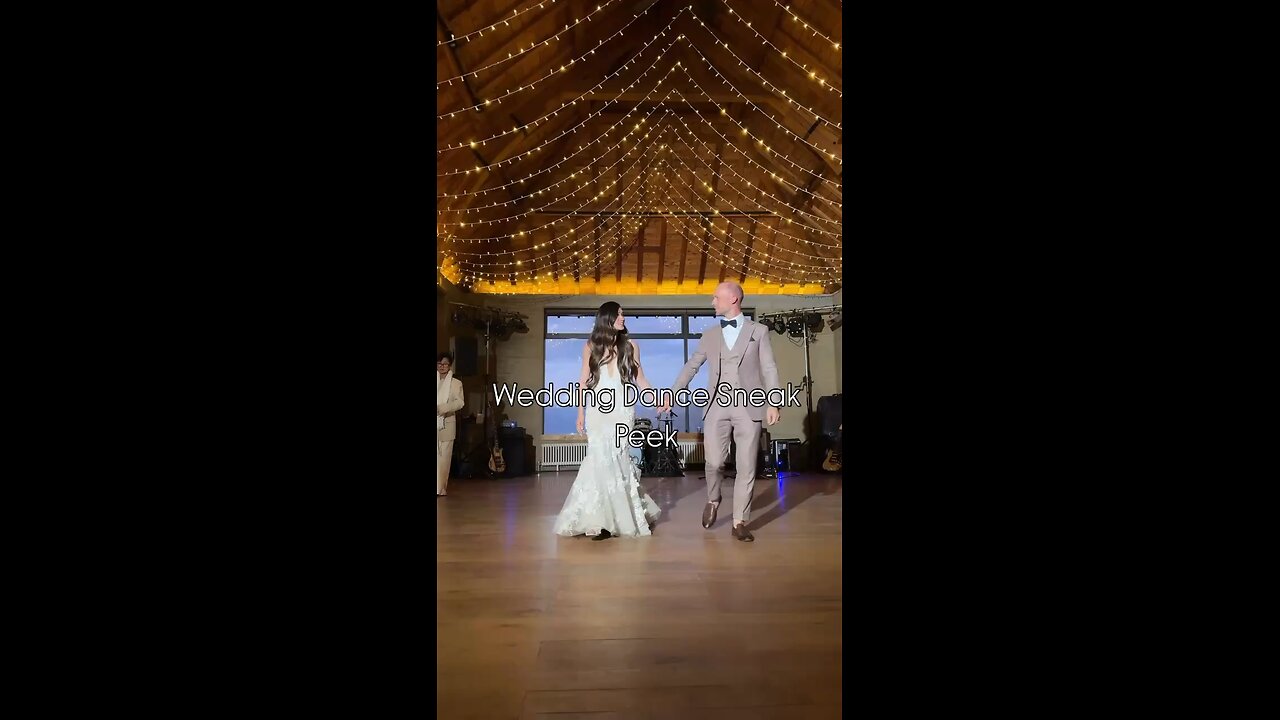 The perfect wedding dance