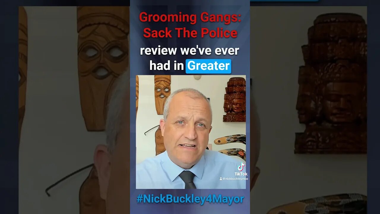 #groominggangs #abuse #police #nickbuckley4mayor #greatermanchester