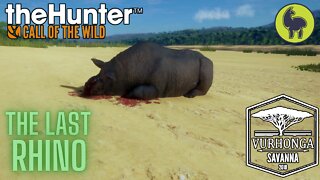 The Last Rhino, Vurhonga Savanna | theHunter: Call of the Wild (PS5 4K)