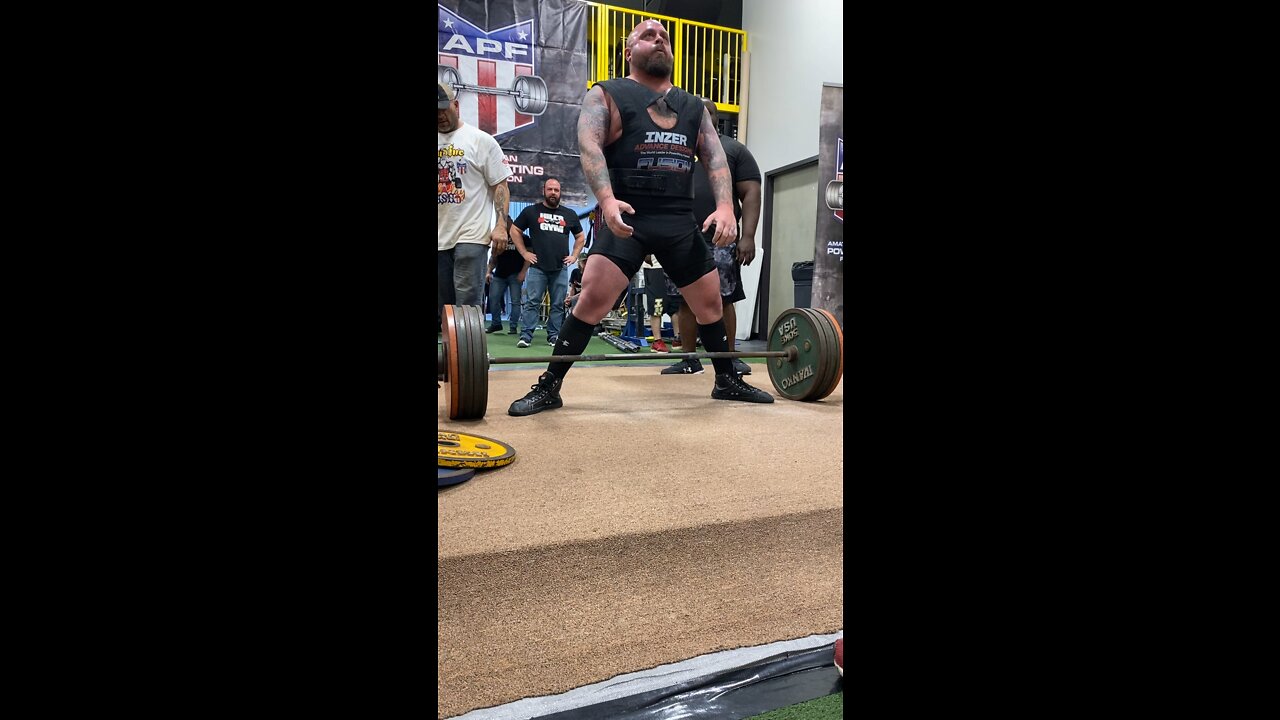 611lb Deadlift at APF Spud Christmas Bash - 2021